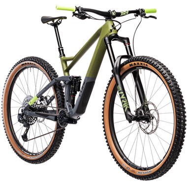 Mountain Bike CUBE STEREO 150 C:62 RACE 29" Gris/Verde 2021 0